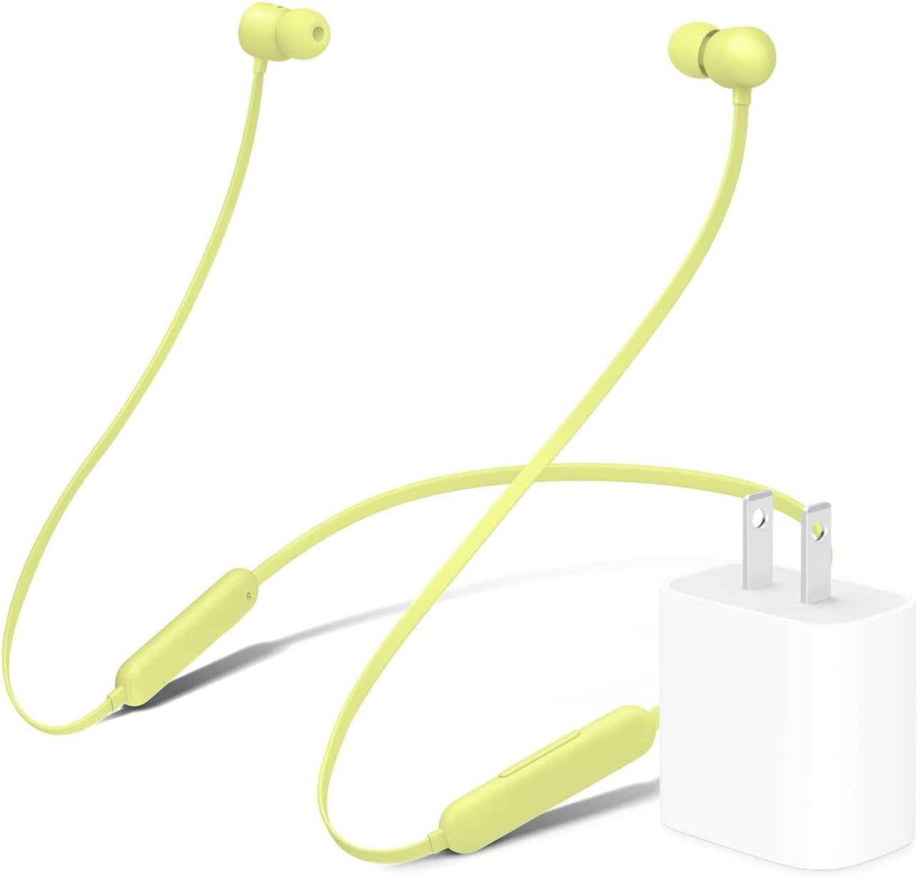 Wireless Magnetic Neckband Earbuds, Equipped with Advanced Wireless Chip, Class 1 Bluetooth Connection, Up to 12 Hours Playback Time, Built-in Microphone for Clear Calls, Classic Black