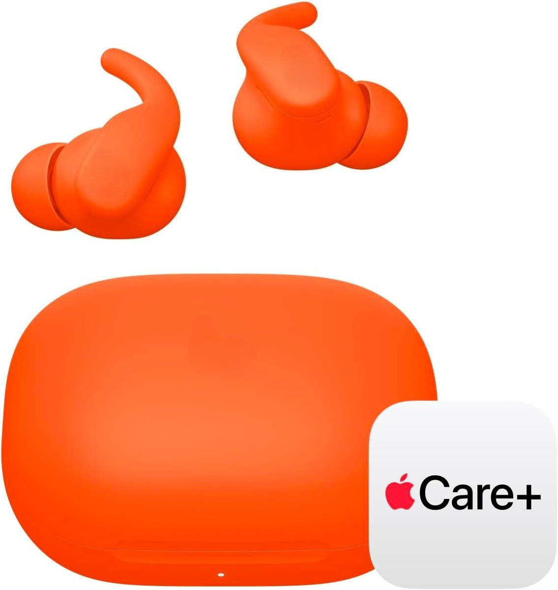 Wireless Sports Earbuds with Active Noise Cancellation, Secure Fit Ear Wings, Up to 30 Hours Battery Life, Sweatproof & Waterproof Design, Compatible with Most Smart Devices, Spark Orange