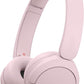 Wireless On-Ear Bluetooth Headphones with Built-in Microphone, Up to 50 Hours Playback Time & Fast Charging Function, Cappuccino
