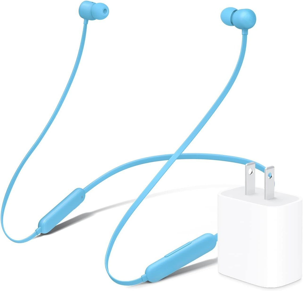 Wireless Magnetic Neckband Earbuds, Equipped with Advanced Wireless Chip, Class 1 Bluetooth Connection, Up to 12 Hours Playback Time, Built-in Microphone for Clear Calls, Classic Black