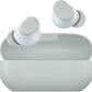 Wireless Bluetooth In-Ear Earbuds, Up to 18 Hours Long Battery Life, Built-in Microphone for Clear Calls, Widely Compatible with Most Smart Devices, Transparent Red