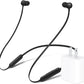 Wireless Magnetic Neckband Earbuds, Equipped with Advanced Wireless Chip, Class 1 Bluetooth Connection, Up to 12 Hours Playback Time, Built-in Microphone for Clear Calls, Classic Black