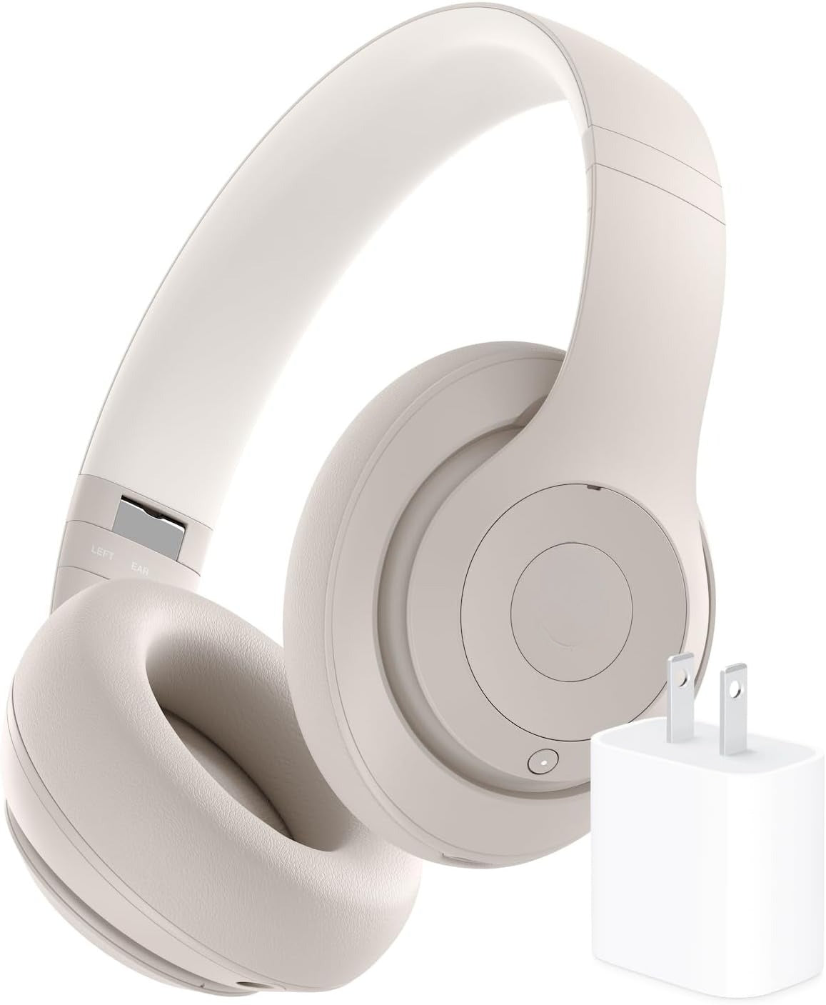 Premium Wireless Over-Ear Headphones, up to 40 hours long battery life, built-in active noise cancellation. Perfect for travel and daily commuting. Equipped with USB-C port supporting lossless audio, compatible with most mainstream smart devices, San