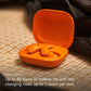 Wireless Sports Earbuds with Active Noise Cancellation, Secure Fit Ear Wings, Up to 30 Hours Battery Life, Sweatproof & Waterproof Design, Compatible with Most Smart Devices, Spark Orange