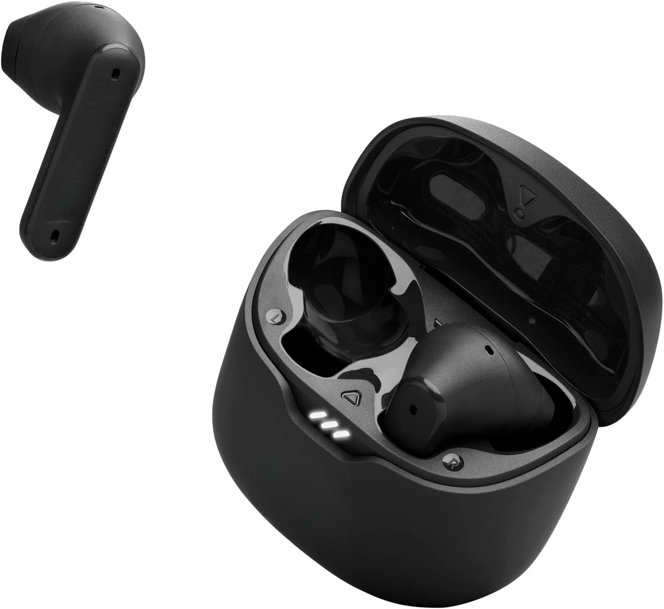 True Wireless Noise Cancelling Earbuds (Black), Small