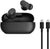 Wireless Bluetooth In-Ear Earbuds, Up to 18 Hours Long Battery Life, Built-in Microphone for Clear Calls, Widely Compatible with Most Smart Devices, Transparent Red