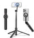 68 Inch Magnetic Selfie Stick Tripod, Aluminum Alloy Strong Magnetic Phone Holder, 360° Rotatable Portable Phone Tripod Stand with Metal Ring & Rechargeable Wireless Remote, Universal for All Smartphones, Beige Gray