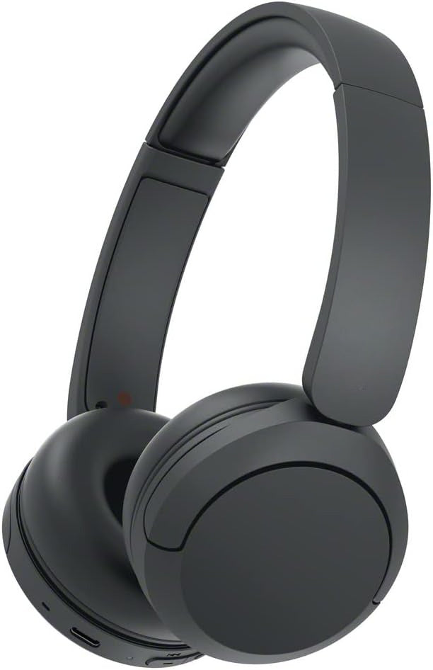 Wireless On-Ear Bluetooth Headphones with Built-in Microphone, Up to 50 Hours Playback Time & Fast Charging Function, Cappuccino