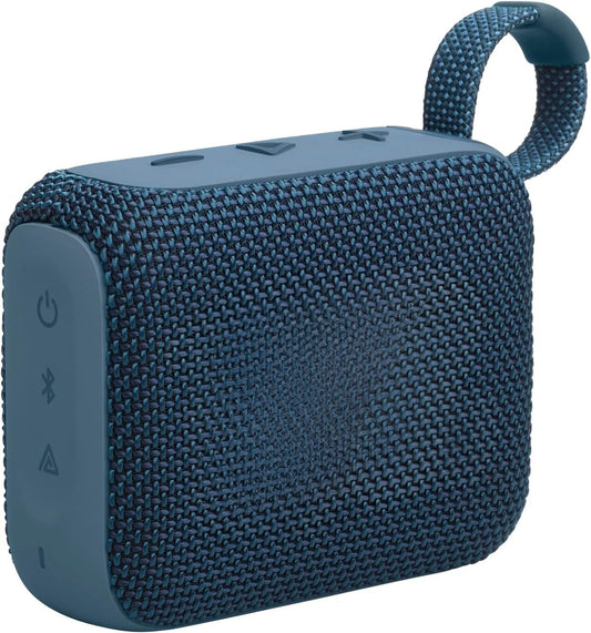ltra-Portable Bluetooth Speaker, IP67 Waterproof & Dustproof, Big Pro Sound with Punchy Bass, 7H Playtime, Made with Recycled Materials (Blue)
