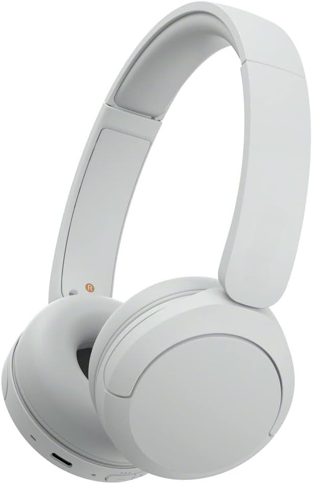 Wireless On-Ear Bluetooth Headphones with Built-in Microphone, Up to 50 Hours Playback Time & Fast Charging Function, Cappuccino