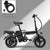 🍁Electric Bike 48V Battery, Brushless Motor, 15-20MPH, Folding Electric Bicycle for Adults, Lightweight Commuter E-Bike with Removable Lithium Battery, Suitable for Urban Commuting, The Best Choice for A Gift, Easy Assemble, Portable Compact Design