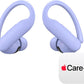 Wireless sports earbuds with active noise cancellation, equipped with stable fit ear hooks. Total battery life up to 45 hours with charging case, sweat and water resistant design, built-in heart rate monitoring function, Jet Black