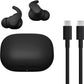 Wireless Sports Earbuds with Active Noise Cancellation, Secure Fit Ear Wings, Up to 30 Hours Battery Life, Sweatproof & Waterproof Design, Compatible with Most Smart Devices, Spark Orange
