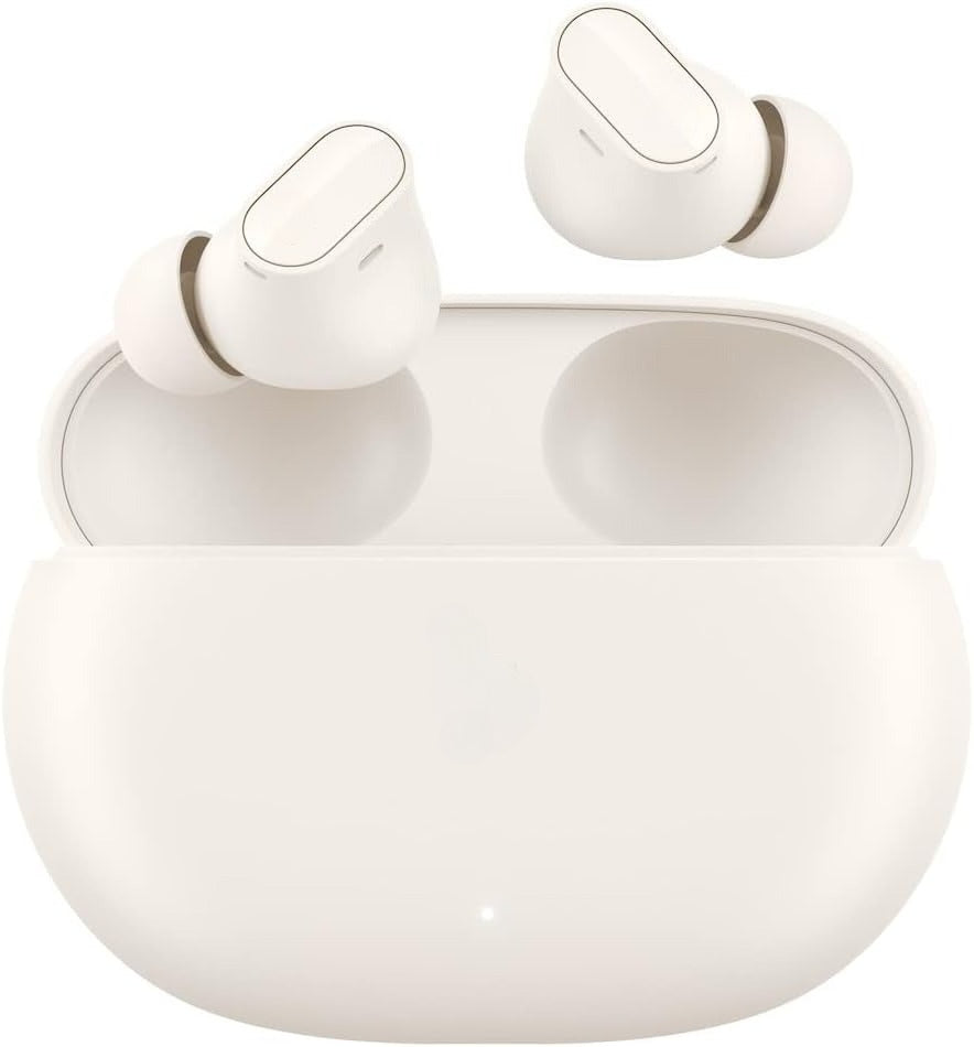 True Wireless Noise Cancelling Earbuds, wide compatibility with mainstream devices, built-in microphone for hands-free calls, sweat-proof design, supports spatial audio immersive sound effect, Black/Gold