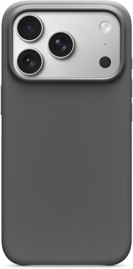 Slim Phone Case Compatible with iPhone 17 Pro, Built-in MagSafe Magnetic Design, Supports Camera Control Function, Anti-fingerprint Matte Surface, Soft Microfiber Inner Lining, Bedrock Blue