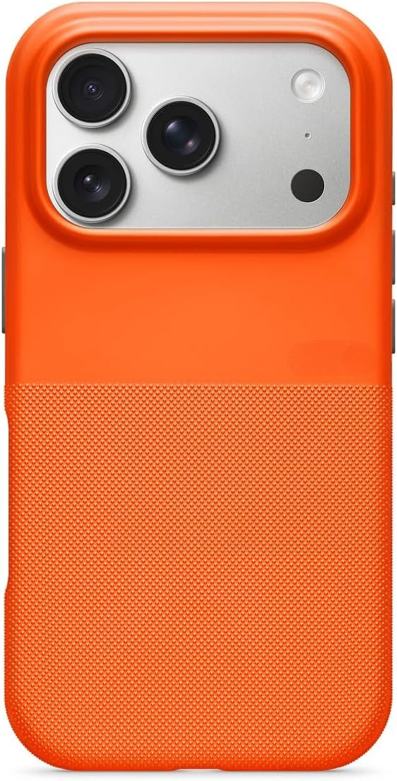 Slim Phone Case Compatible with iPhone 17 Pro, Built-in MagSafe Magnetic Design, Supports Camera Control Function, Anti-fingerprint Matte Surface, Soft Microfiber Inner Lining, Bedrock Blue